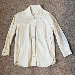 Abercrombie & Fitch Cream Jacket